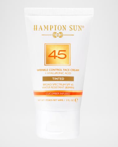 Hampton Sun Wrinkle Control Tinted Face Cream, SPF 45