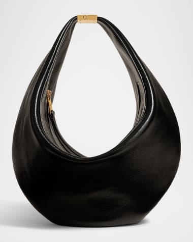 Khaite Olivia Small Leather Shoulder Bag