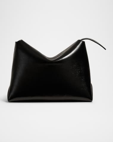 Khaite Lina Medium Crackled Patent Crossbody Bag