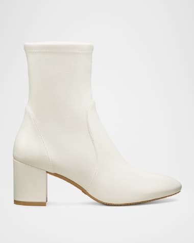 Stuart Weitzman Yuliana Stretch Leather Booties