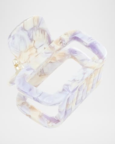 L. Erickson USA Opal Square Acetate Jaw Clip