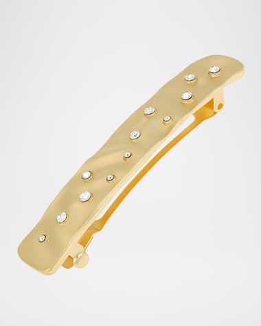 L. Erickson USA Dakota Embellished Metal Barrette