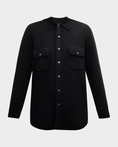TSE Cashmere Cashmere Button-Down Shirt
