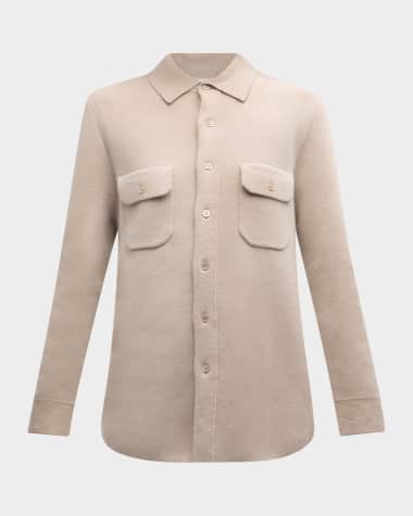TSE Cashmere Cashmere Button-Down Shirt
