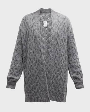 TSE Cashmere Cashmere Oversized Cable-Knit Cardigan
