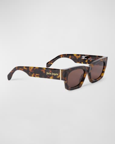 Palm Angels Bodie Square Acetate Sunglasses