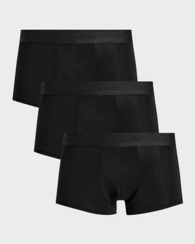 Commando Men's 3-Pack Micro-Modal Trunks