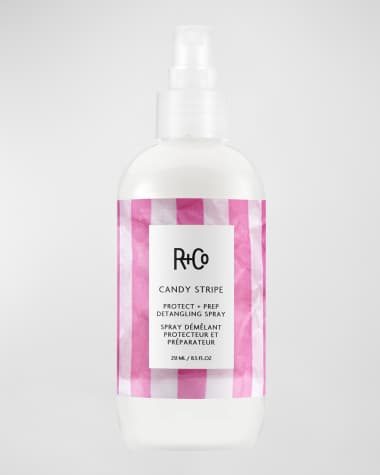 R+Co Candy Stripe Protect + Prep Detangling Spray, 8.5 oz.