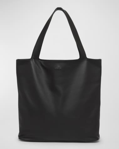 ZEGNA Men's Soft Leather Tote Bag