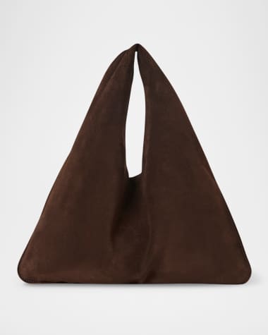THE ROW Small Bindle in Suede