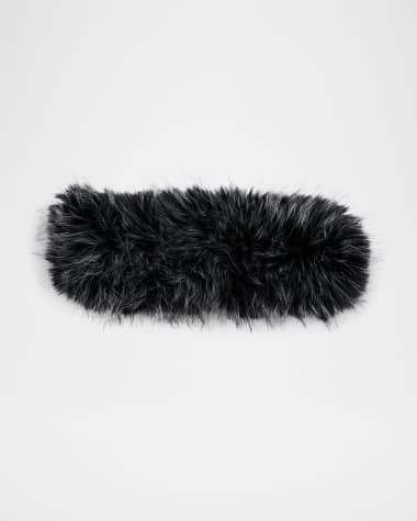 Adrienne Landau The Alps Faux Fur Headband