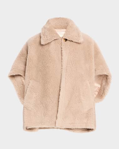 Adrienne Landau Teddy Faux Fur Jacket