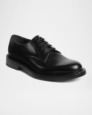 Gucci Men's Henry Leather Lace-Up Shoes