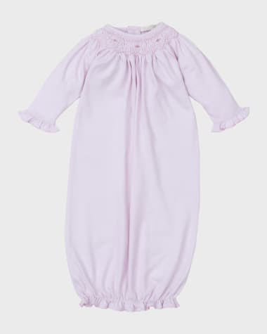 Kissy Kissy Girl's CLB Hand Smocked Sleep Sack, Size Newborn-S