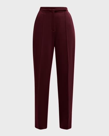 DOROTHEE SCHUMACHER Emotional Essence Pintuck Straight-Leg Pants