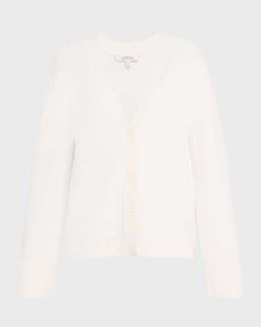 DOROTHEE SCHUMACHER Luxury Comfort Button-Down Cashmere Cardigan