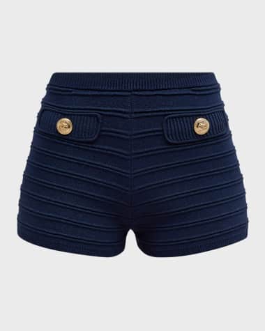 Retrofete Sandra Bandage Knit Shorts