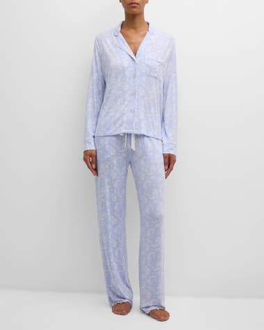 PJ Salvage Pretty In Paisley Floral-Print Pajama Set