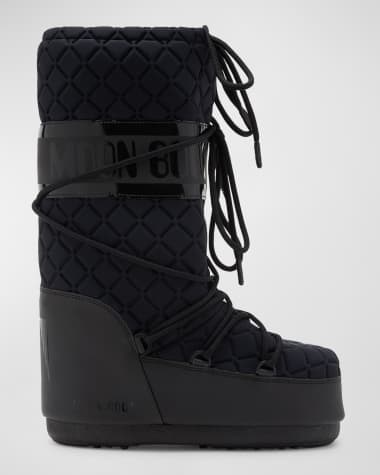 Moon Boot Icon Quilted Nylon Tall Snow Boots