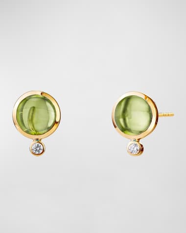 Syna 18K Yellow Gold Candy Stud Earrings