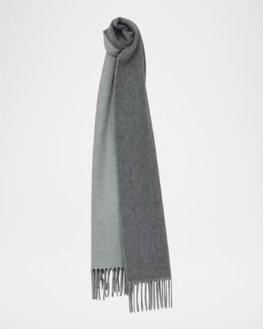 Begg x Co Men's Taransay Reversible Cashmere Scarf
