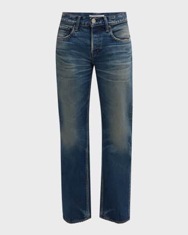 MOUSSY VINTAGE Minneola Straight Low-Rise Jeans