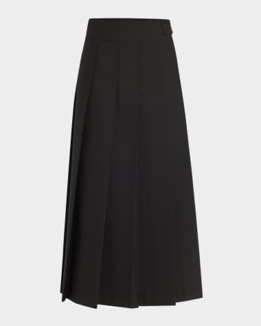 Rohe Plisse Wrap Skirt