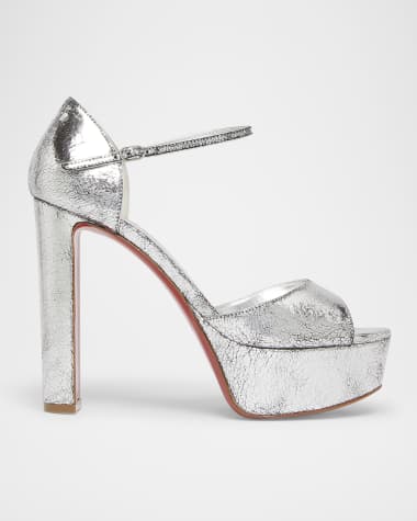 Silver Designer Pumps Heels for Women Neiman Marcus