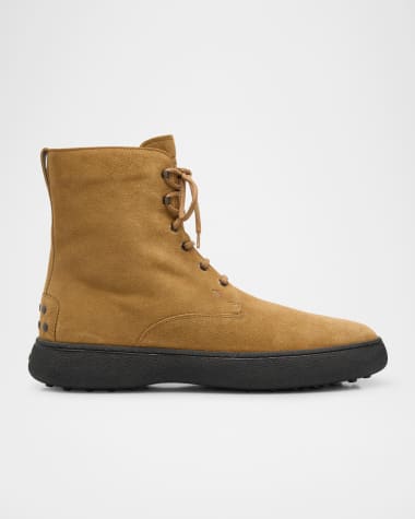 Tod's Men's Suede Ankle Boots