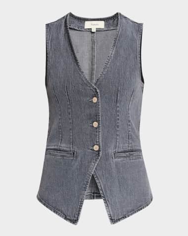 Triarchy Monica Tailored Denim Vest