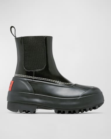 Sorel x Proenza Schouler Leather Rubber Chelsea Booties