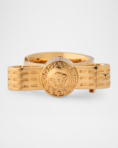 Versace Medusa Bow Ring