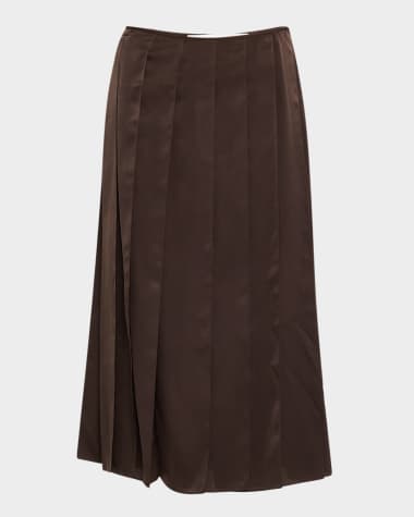 JW Anderson Ribbon Hem Midi Skirt