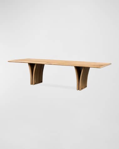 Four Hands Marcon Dining Table, 118"