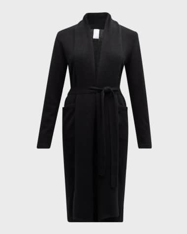 Neiman Marcus Cashmere Collection Cashmere Shawl-Collar Robe