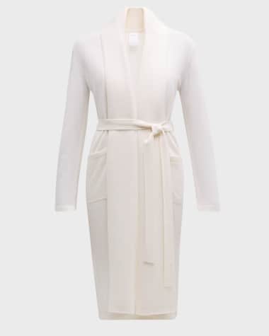 Neiman Marcus Cashmere Collection Cashmere Shawl-Collar Robe