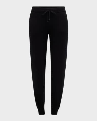 Neiman Marcus Cashmere Collection Cashmere Cropped Joggers