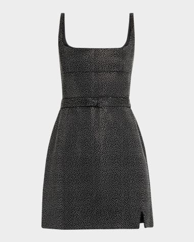 Marc Jacobs Studded Sleeveless Mini Dress