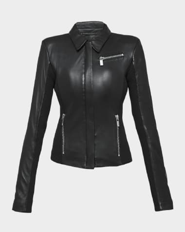 AS by DF Mrs Smith Upcycled Leather Jacket