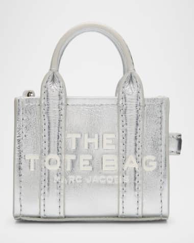 Marc Jacobs The Metallic Leather Nano Tote Charm
