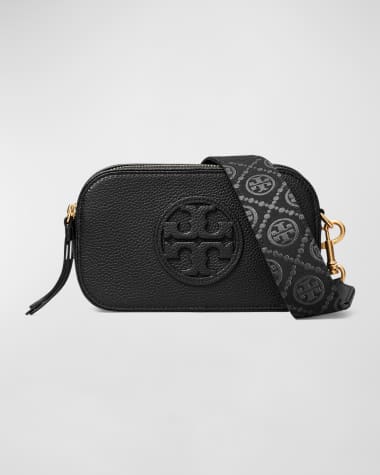 Tory Burch Miller Mini Double Zip Leather Crossbody Bag