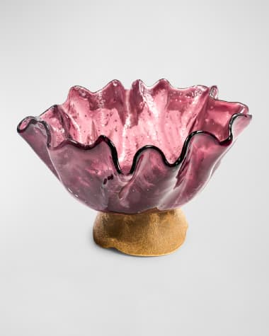 Vetrofuso Alzata Vase