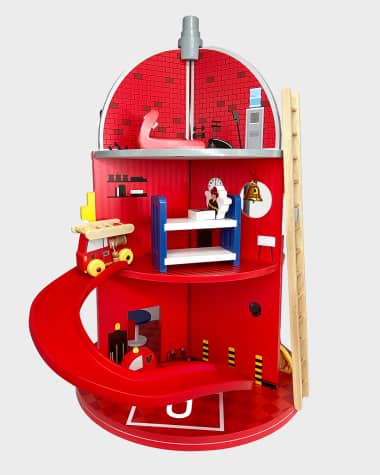 Teamson Kids 3-Story Fire Station Play Set