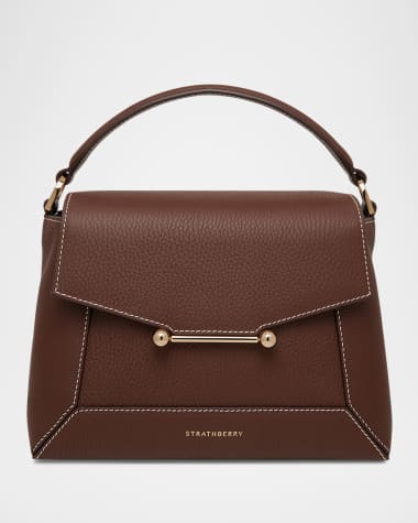 STRATHBERRY Mosaic Calf Leather Top-Handle Bag
