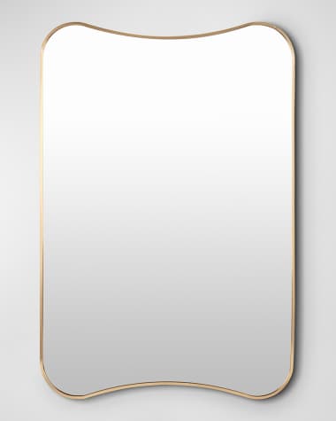 Surya Bellona Golden Mirror, 36"