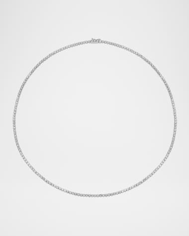 Anita Ko Hepburn 18K White Gold Diamond Choker Necklace, 16"L