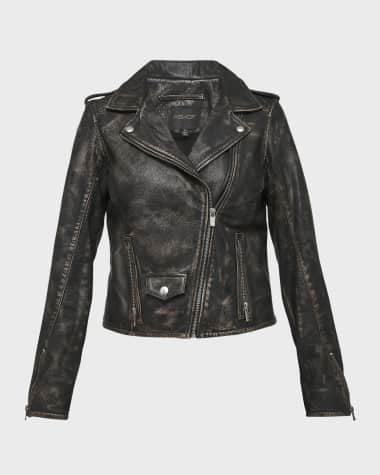 AS by DF Bonnie Upcycled Leather Jacket
