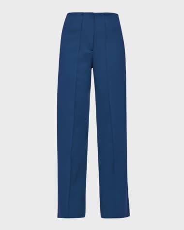 AS by DF Finn Straight-Leg Twill Trousers