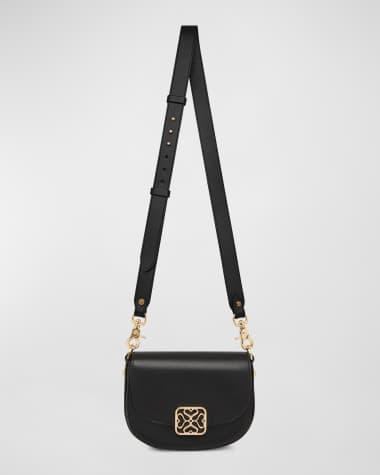 STRATHBERRY Bay Polished Leather Crossbody Bag