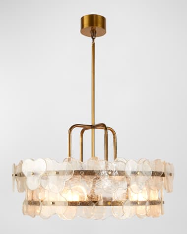Arteriors Cascade 35" 4-Light Chandelier